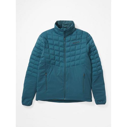 Marmot Down Jacket Blue Grey NZ - Avant Featherless Jackets Mens NZ6831752